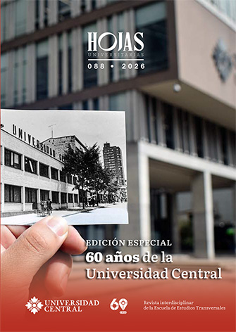 Carátula revista Hojas Universitarias 88